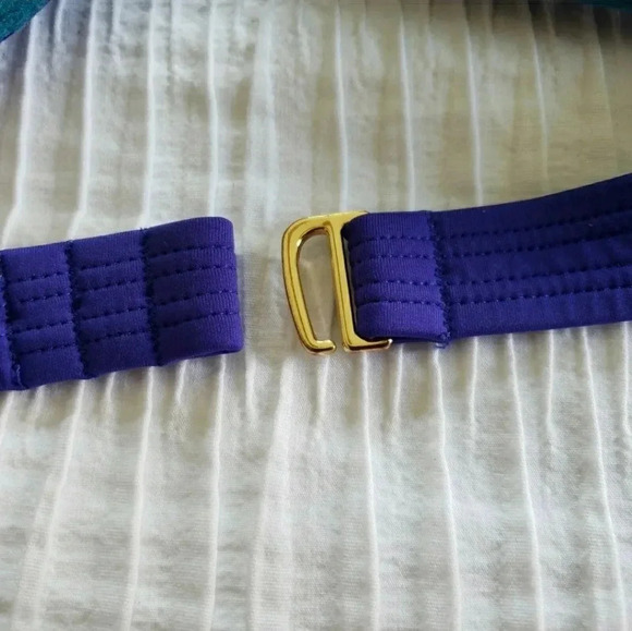 Victorias Secret Swim BOMBSHELL Add-2-Cups BIKINI Top 32B Deep Purple … - Picture 3 of 7